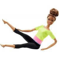 Barbie Panenka v pohybu - Žluté triko 2