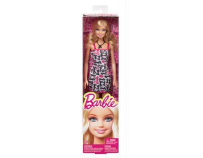 Barbie Panenka 30 cm v šatech na ramínka BCN29
