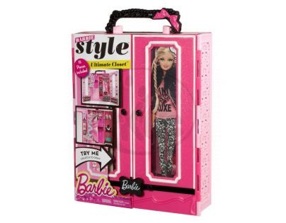 Barbie přenosná módní šatna (MATTEL BMB99)