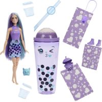 Barbie Pop Reveal Barbie bubble tea mléčný čaj 2