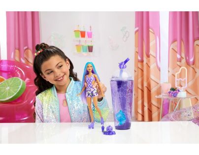 Barbie pop reveal šťavnaté ovoce 147 ml hroznový koktejl fialová