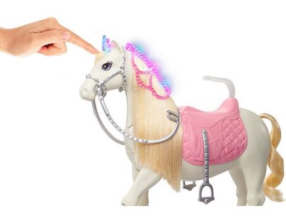 Barbie princezna a kůň se světly a zvuky
