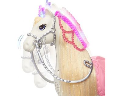 Barbie princezna a kůň se světly a zvuky