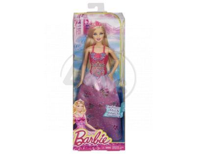 Barbie Prinezna měnitelné prvky - Blondýnka BCP17