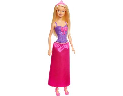 Barbie Princezna s korunkou blonďaté vlasy