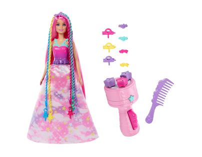 Barbie Princezna zaplétání vlasů