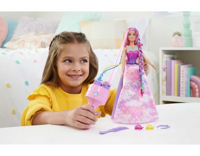 Barbie Princezna zaplétání vlasů