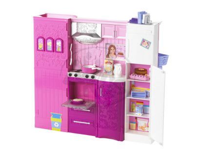 Barbie N6628 - Barbie růžový dům