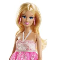 Barbie Růžová párty - květinové šaty 2