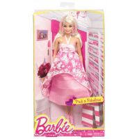 Barbie Růžová párty - květinové šaty 4