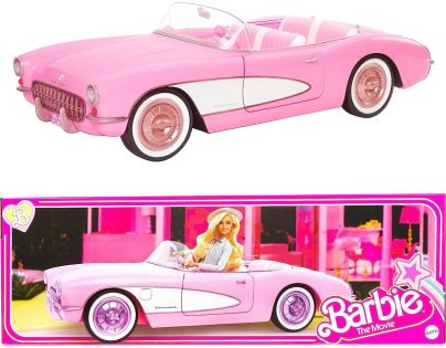 Barbie Ikonický filmový kabriolet růžový
