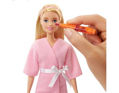 Barbie salón krásy herní set s běloškou