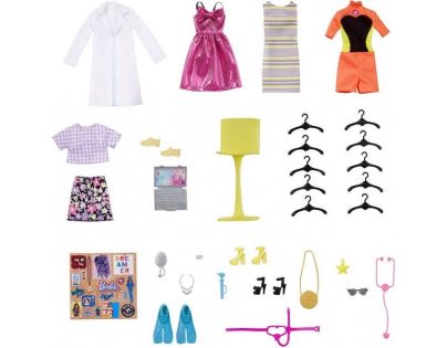 Barbie šatník snů s panenkou