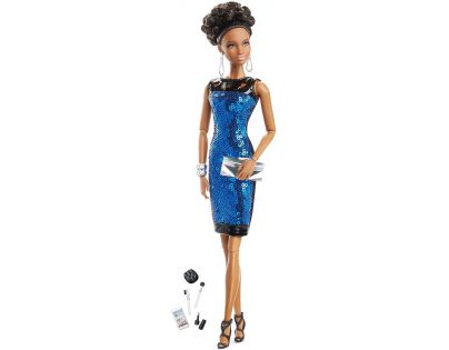 Barbie Sběratelská panenka The Look - Modré šaty
