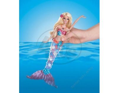 Barbie Svítící Mořská Panna - Blondýnka