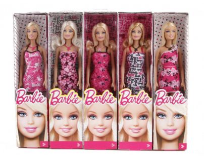 Barbie Panenka 30 cm v šatech CLL25