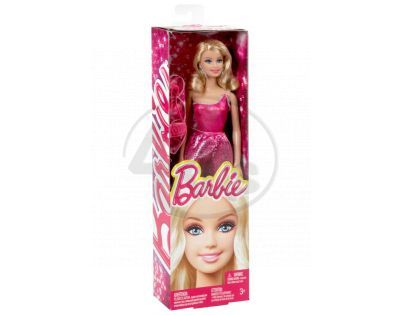 Barbie Panenky v třpytivých šatech - Růžová BCN35