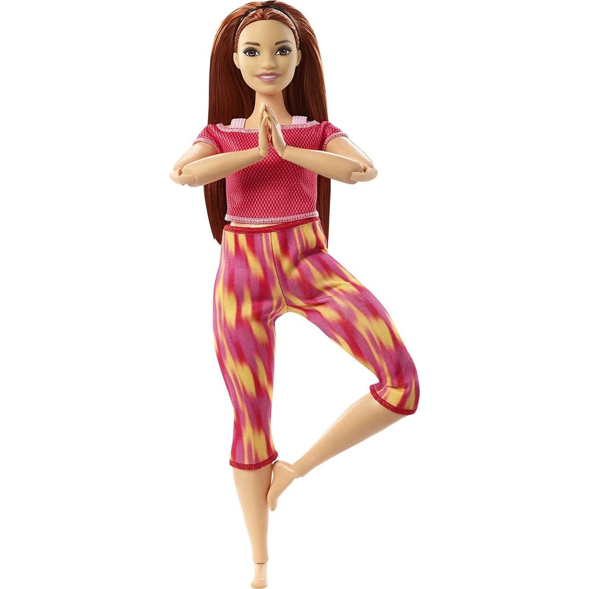 Barbie v pohybu oranžová