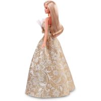 Barbie Vánoční panenka blondýnka 2025 5