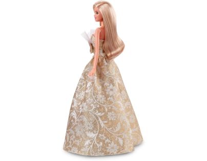 Barbie Vánoční panenka blondýnka 2025