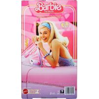 Barbie Ikonický filmový outfit Šaty se sakem a kloboukem 6
