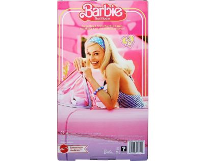 Barbie Ikonický filmový outfit Šaty se sakem a kloboukem