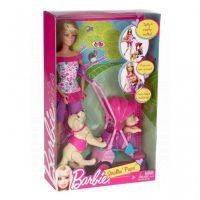 Barbie T7197 - Barbie Strollin Pups 3