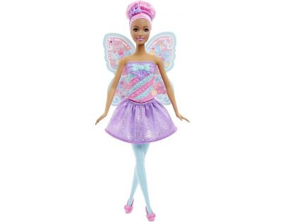 Barbie Víla s křídly - Růžové vlasy