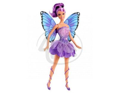 BARBIE Y6374 Vílí kamarádka - Fialová