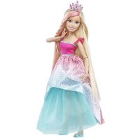 Mattel Barbie Vysoká princezna s dlouhými vlasy blond 2