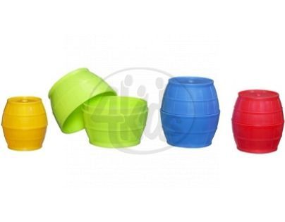Barevné kelímky na skládání na sebe Playskool