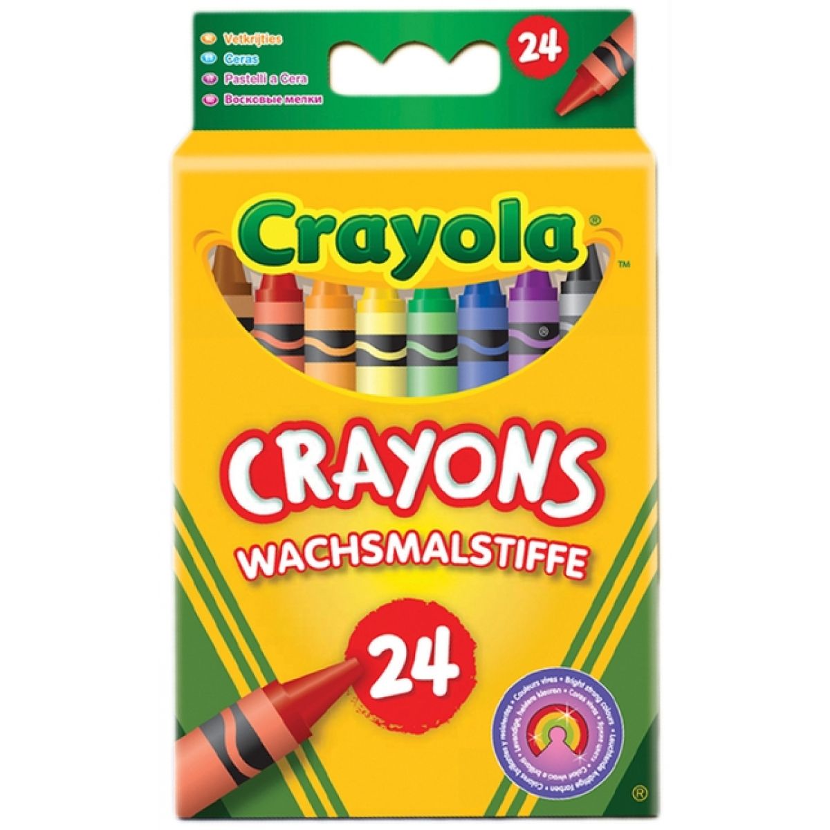 Crayola Barevné voskovky 24 kusů