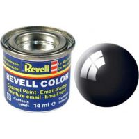 Barva Revell emailová 32107 leská černá black gloss