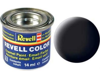 Barva Revell emailová 32108 matná černá black mat