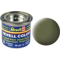 Barva Revell emailová 32168 matná tmavě zelená dark green mat RAF
