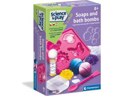 Clementoni Science Koupelové a mýdlové bomby