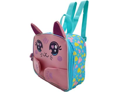 Batoh 3D Růžová Kočka 24 cm