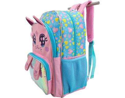 Batoh Růžová Kočka 42 cm