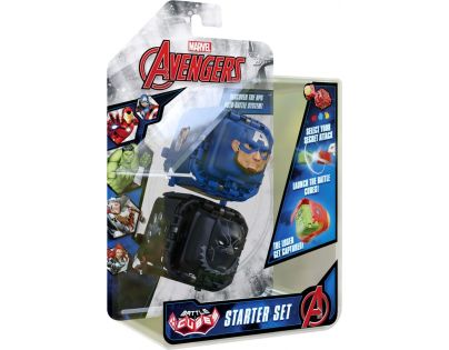 Battle Cubes Avengers Captain America vs Black Panther