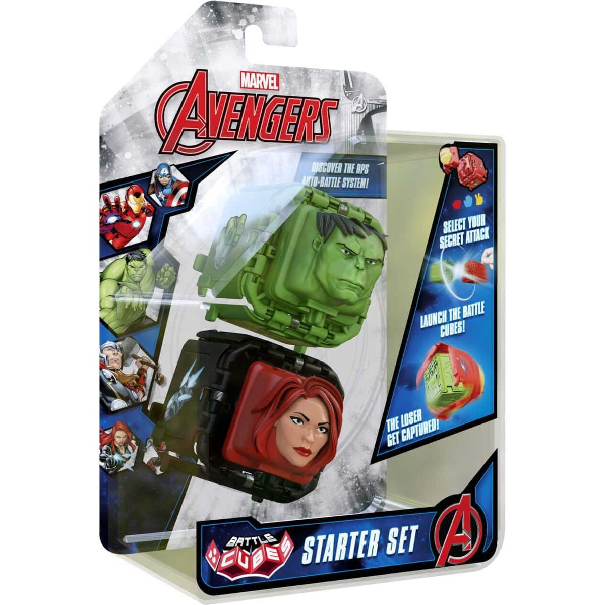 Battle Cubes Avengers - Hulk vs Black Widow