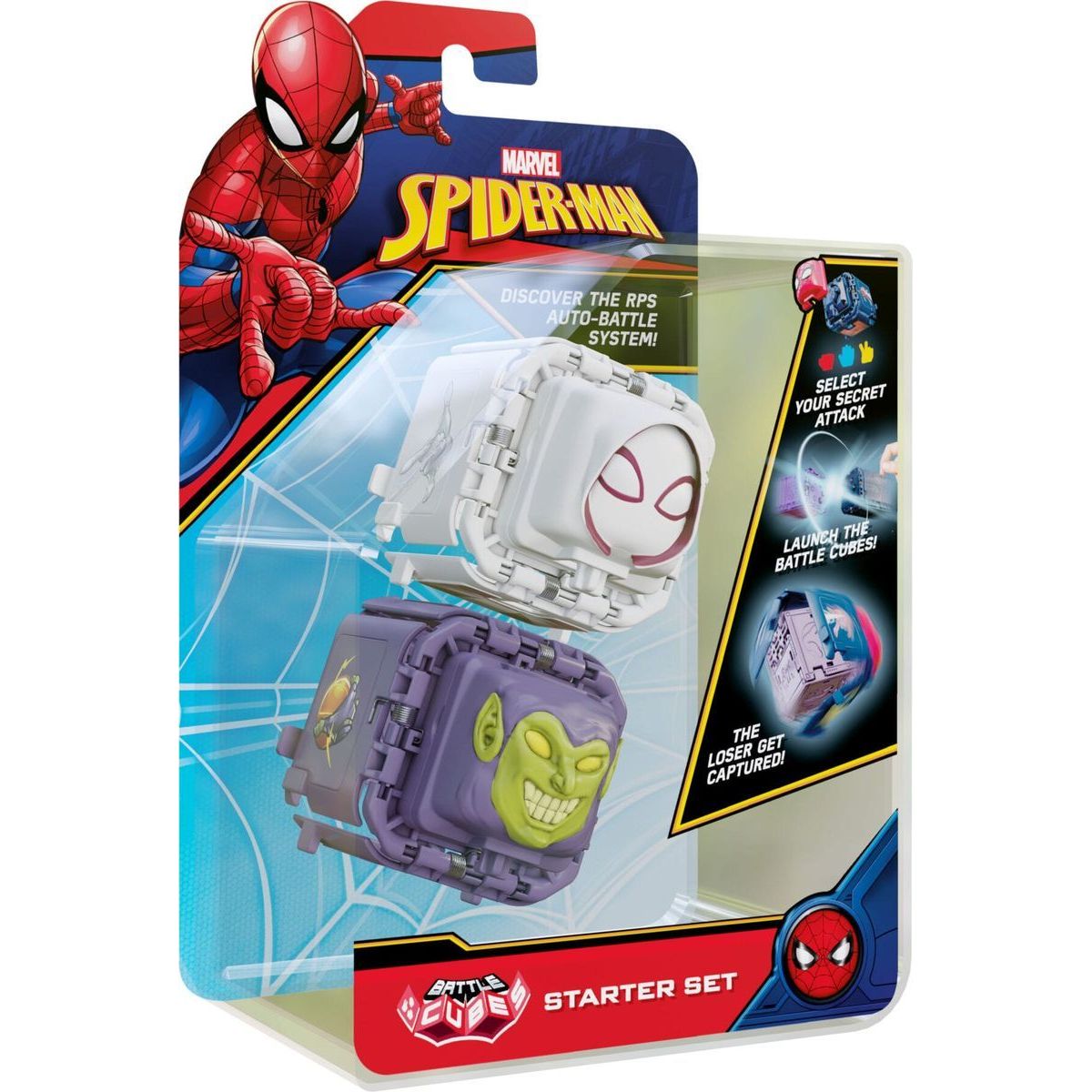 Battle Cubes Spiderman - Gwen vs Green Goblin