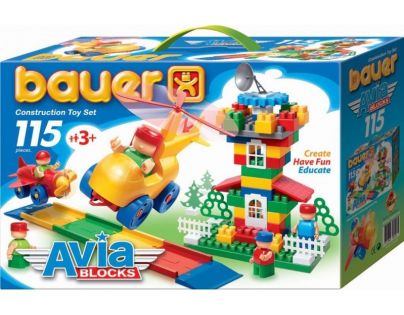 Stavebnice BAUER Avia 115 dílů