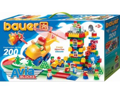 Stavebnice BAUER Avia 200 dílů