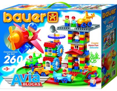 Stavebnice BAUER Avia 260 dílů
