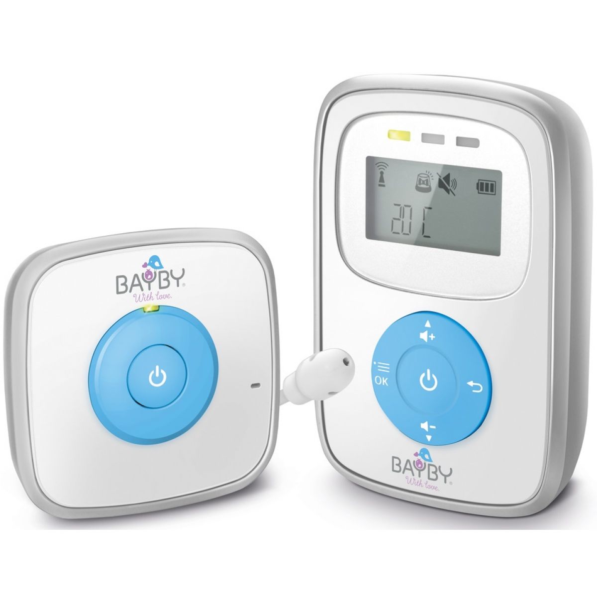 Bayby Digitalní audio chůvička s LCD