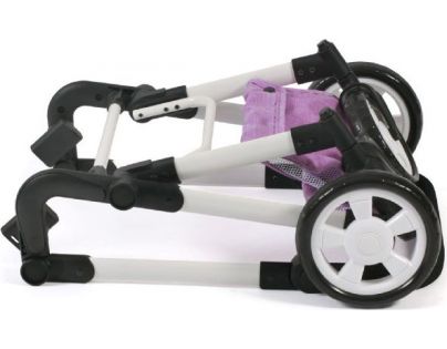 Bayer Chic Kombinovaný kočárek pro panenky 3 v 1 Lia Melange Lilac