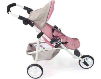 Bayer Chic Trojkolka Lola světle růžová