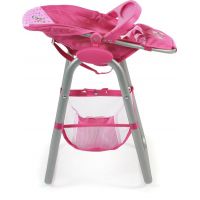 Bayer Chic Jídelní židlička pro panenku - Pink Dots 2