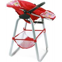 Bayer Chic Vysoká jídelní židle pro panenky - Ruby Red 2