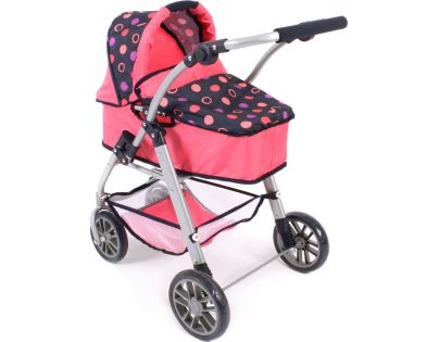 Bayer Chic Kočárek pro panenky Emilia - Corallo
